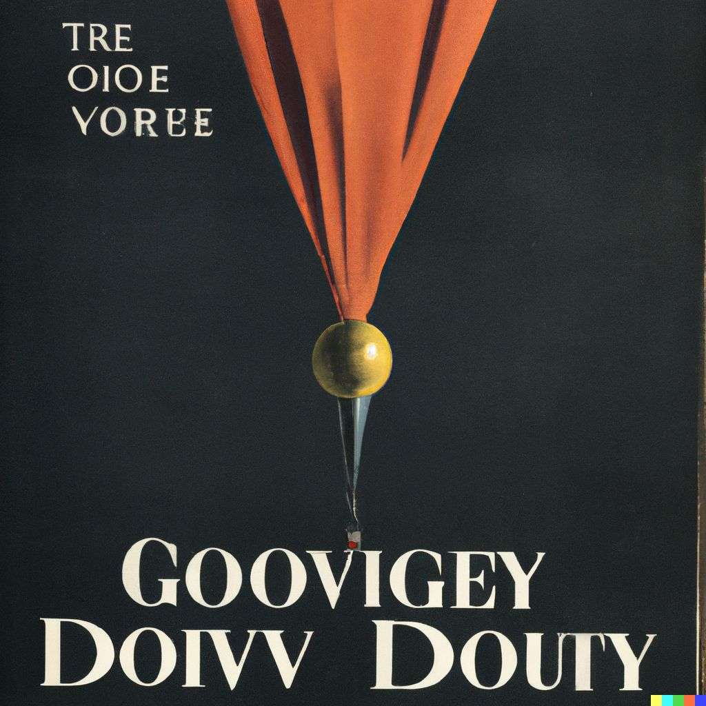 the discovery of gravity, front cover of Vogue, 1950